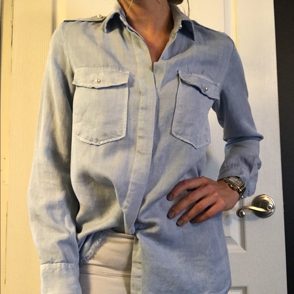 One of a kind Zara button down from Europe!